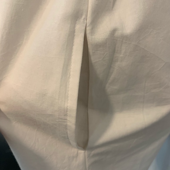 WHITE LACE EMBROIDERED DRESS. - Picture 8 of 8